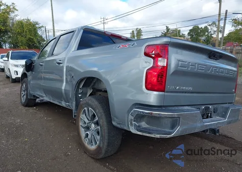 2025 Chevrolet Silverado 1500 4Wd Short Bed Lt With 2Fl from USA, damaged, VIN 1GCPKKEK0SZ123049
